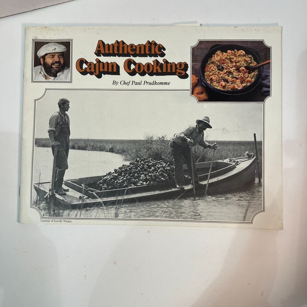 Authentic Cajun Cooking by Chef Paul Prudhomme w/Tabasco DT8014
